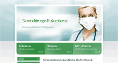 Desktop Screenshot of neurochirurgia-rk.sk