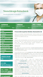 Mobile Screenshot of neurochirurgia-rk.sk